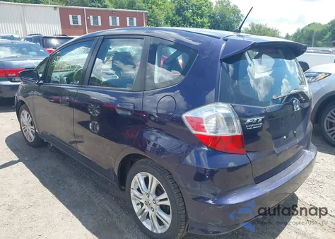 2010 Honda Fit Sport from USA, damaged, VIN JHMGE8H42AC007620